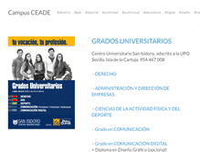 Tablet Screenshot of ceade.es